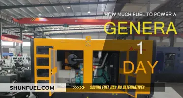 Fuel Consumption for Generators: A Day's Power