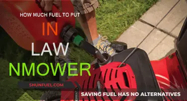 The Right Fuel Amount for Your Lawn Mower