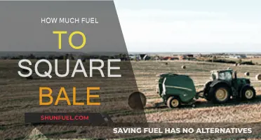 Efficient Baling: Fuel Consumption and Square Bale Production