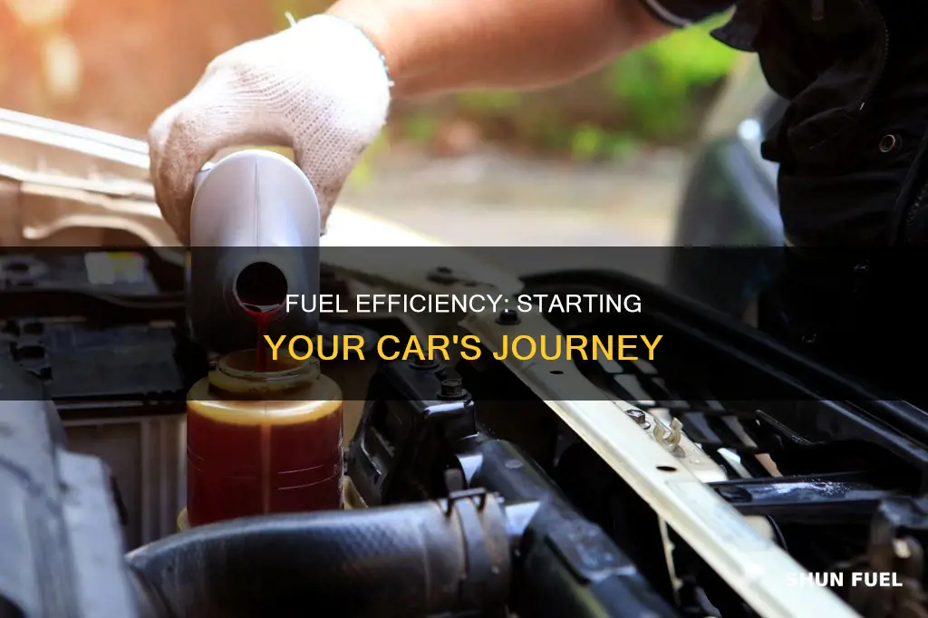how much fuel to start a car