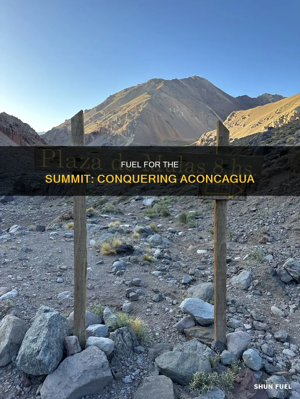 how much fuel to take uo aconcagua