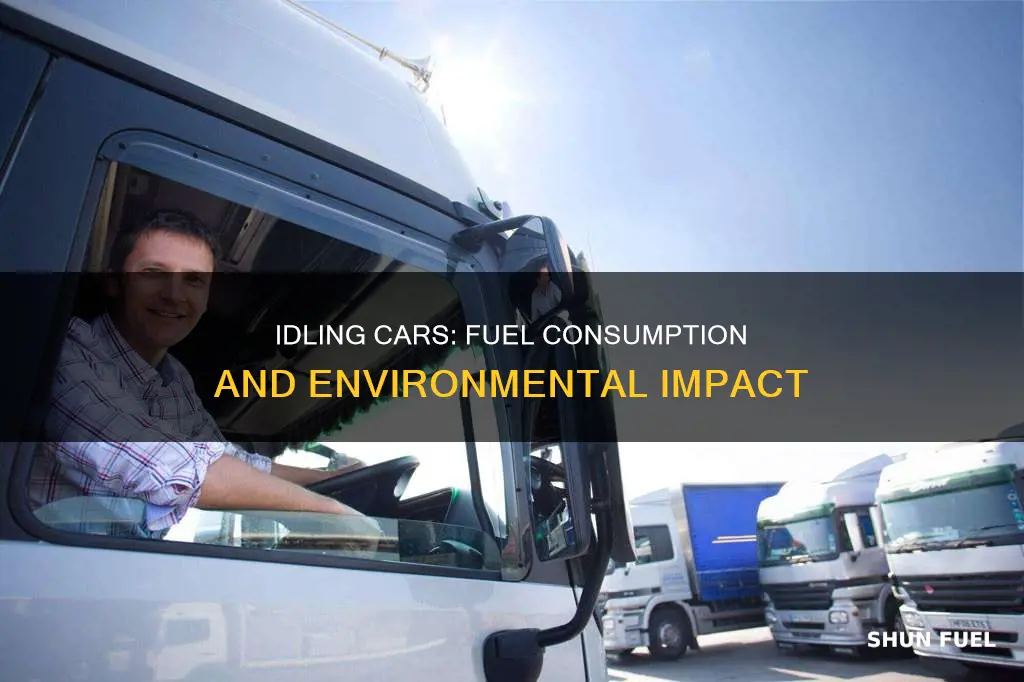 how much fuel used idling