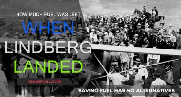 Lindbergh's Landing: How Much Fuel Remained?