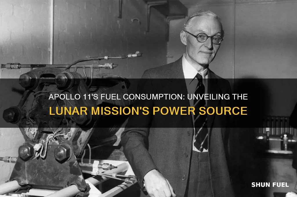how much fuel was used for apollo 11