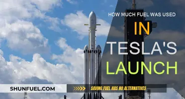 Fuel Consumption of Tesla's Launch: How Much?