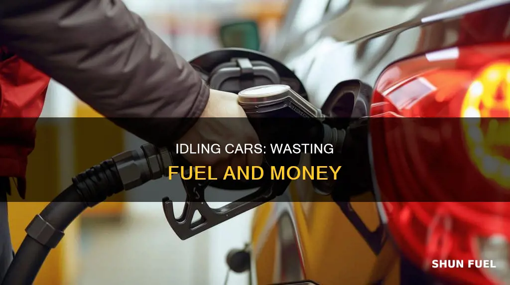 how much fuel wasted idling
