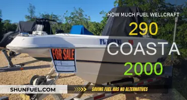 Wellcraft 290 Coastal 2000: Fuel Consumption and Range