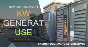 Estimating Fuel Consumption: 40 kW Generator