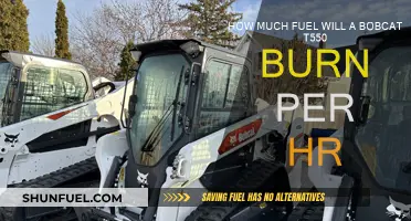 Fuel Consumption of Bobcat T550: Hourly Burn Rate