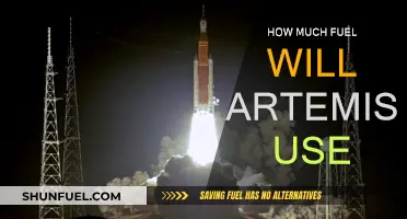 Artemis' Fuel Consumption: What's the Cost of Exploration?