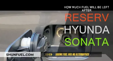 Hyundai Sonata: How Much Fuel is Left on Reserve?