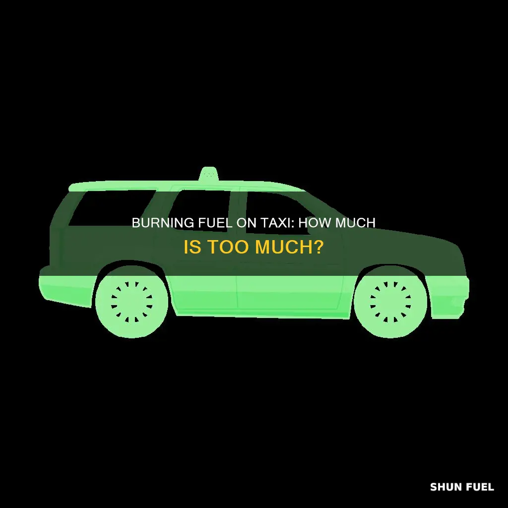 how much fuel will i burn on taxi