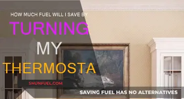 Adjusting Thermostat: Impact on Fuel Savings