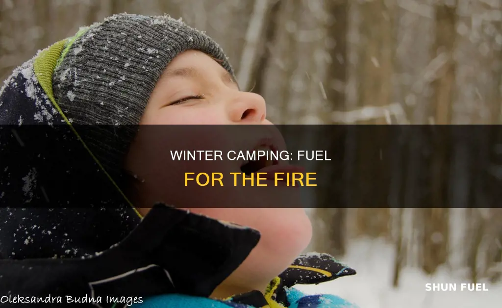 how much fuel winter camping