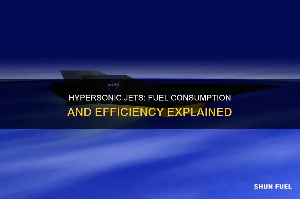 how much fuel would a hypersonic jet use