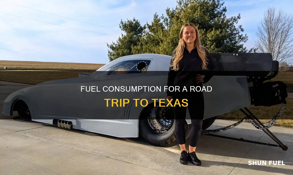 how much fuel would it take to drive to texas
