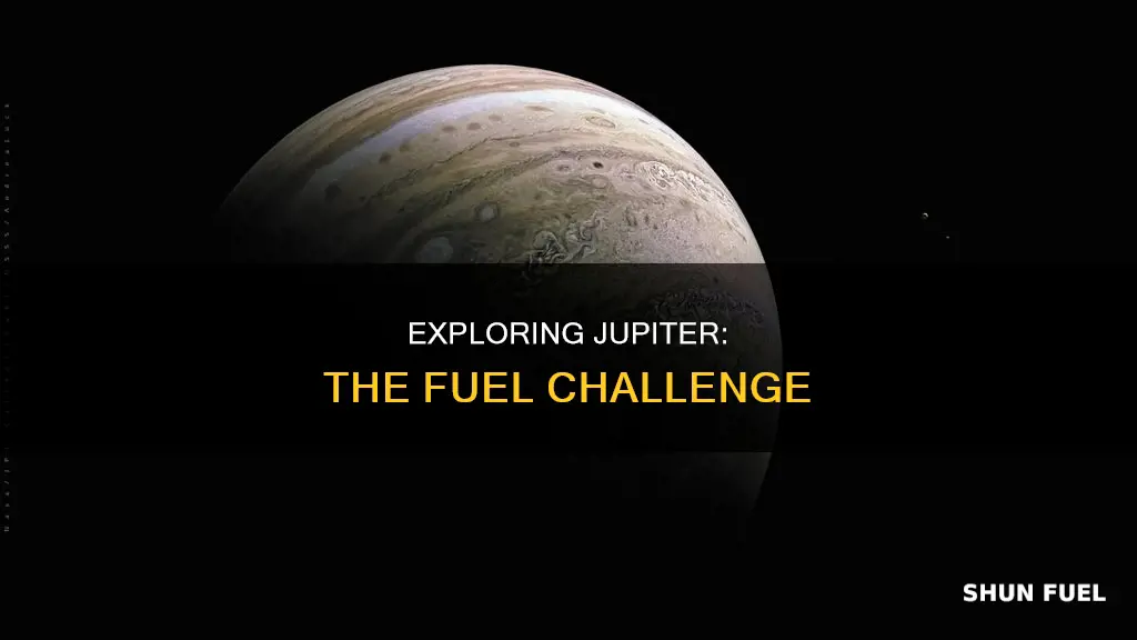 how much fuel would it take to get to jupiter