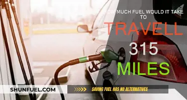 Fuel Consumption for a 315-Mile Journey