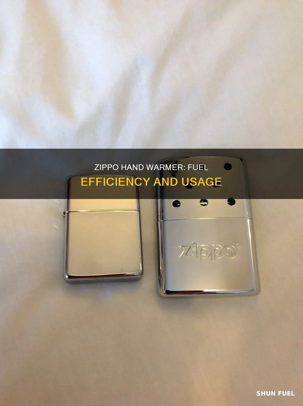 how much fuel zippo hand warmer