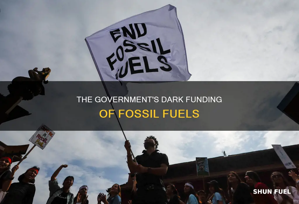 how much funding does the gov give to fossil fuels