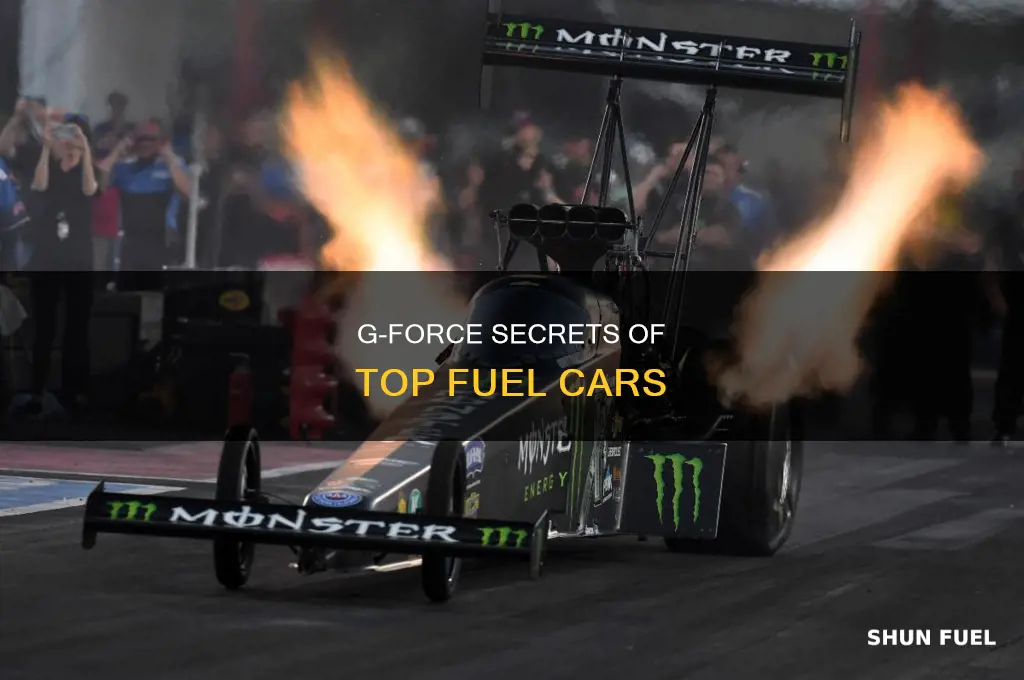 how much g force in a top fuel car