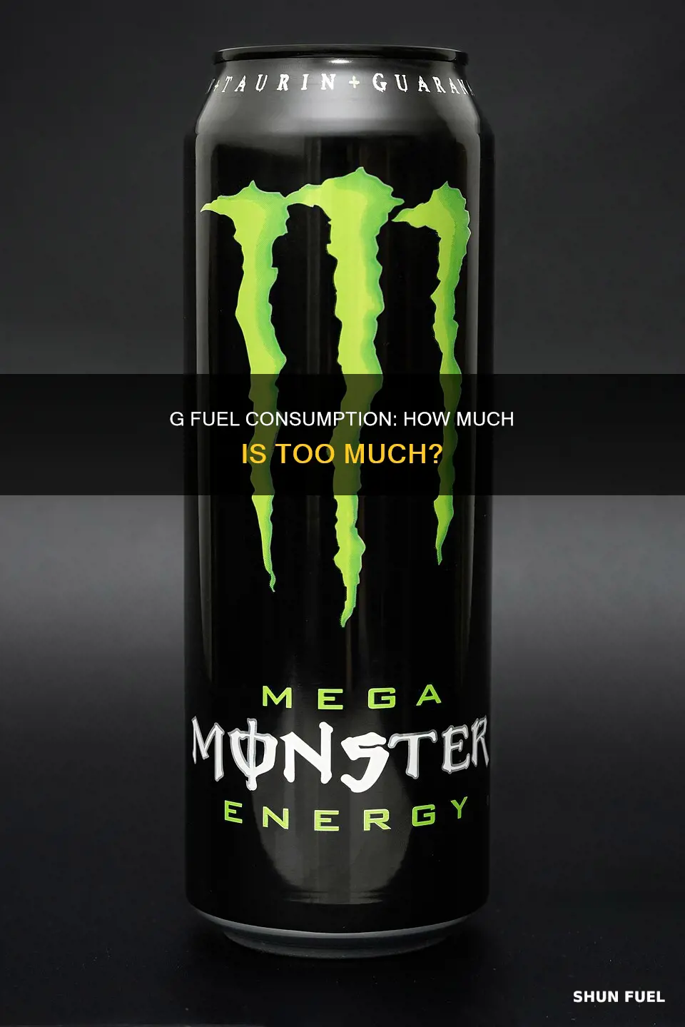 how much g fuel can you drink