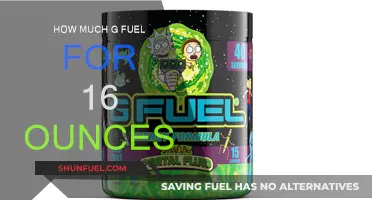 G Fuel: How Much to Add to 16 Ounces?