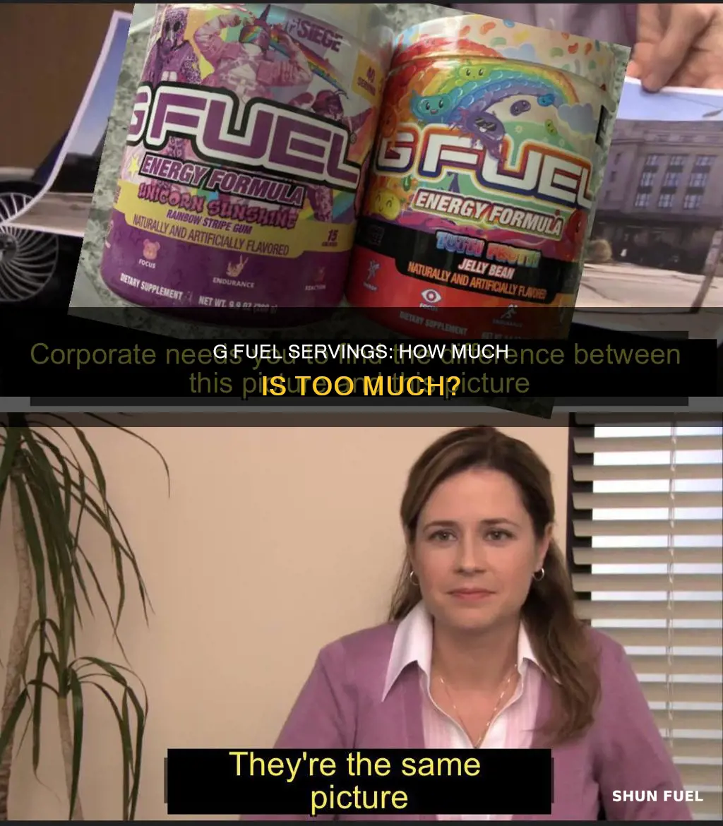 how much g fuel per serving