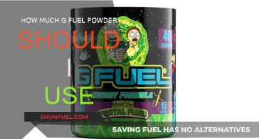 G Fuel Powder: How Much Should You Use?