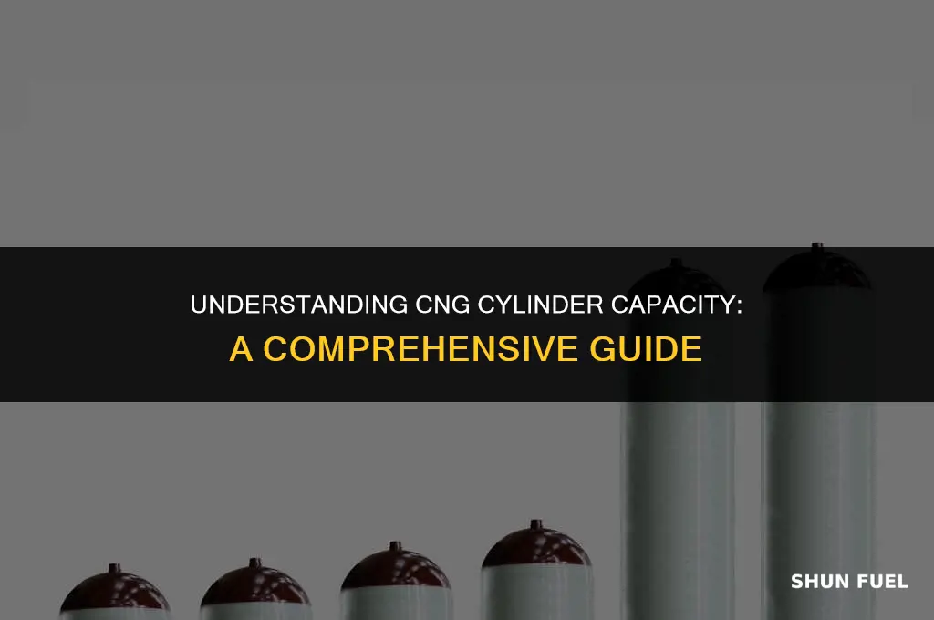 how much gas in a cng cylinder