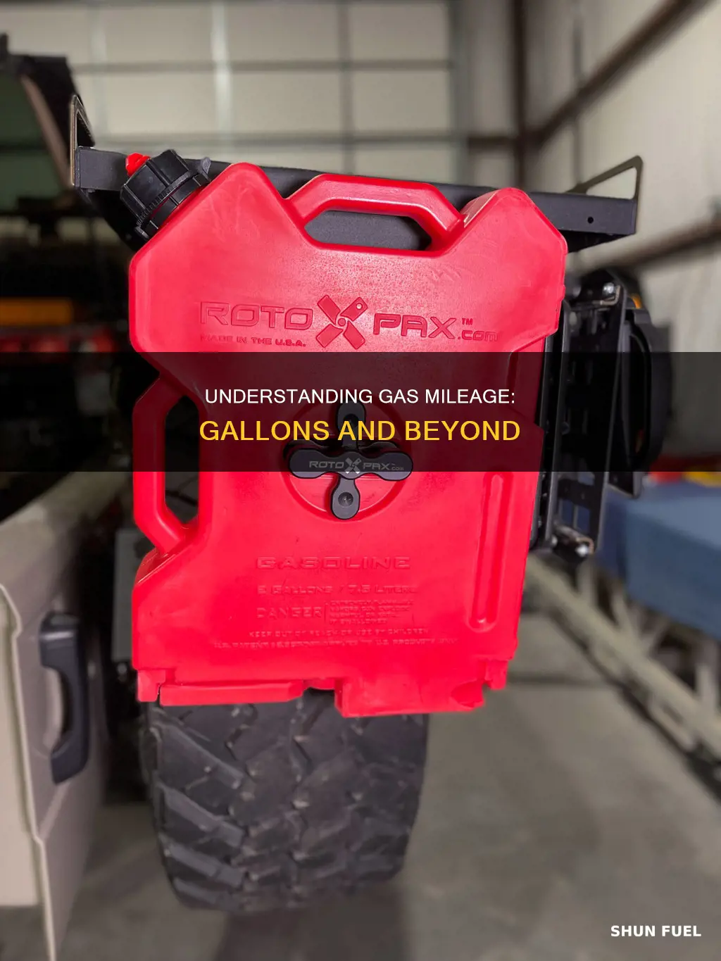how much gas per gallon