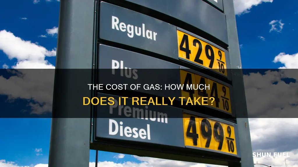 how much gas will it cost