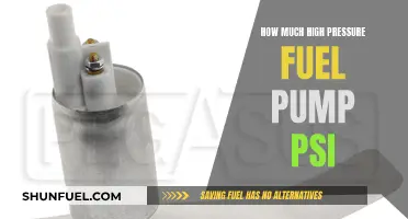 Understanding High-Pressure Fuel Pump PSI Levels