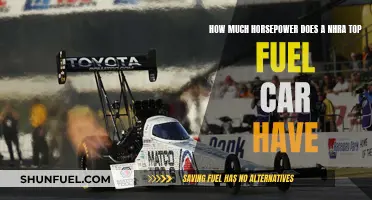 Unleashing Power: NHRA Top Fuel Car's Horsepower Explained