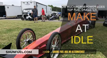 Unleashing Power: Top Fuel Dragster's Idle Might