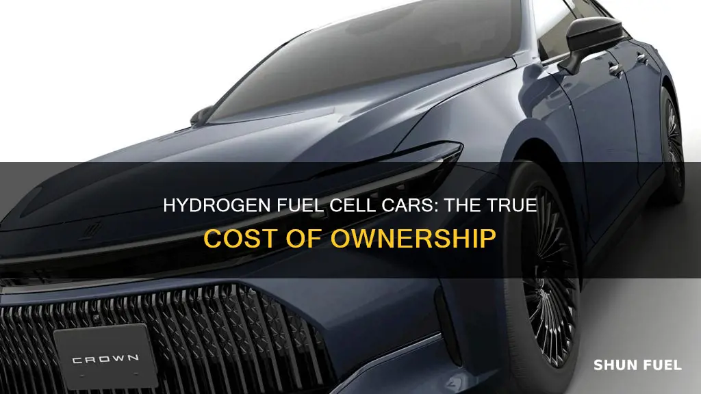 how much hydrogen fuel cell cars cost