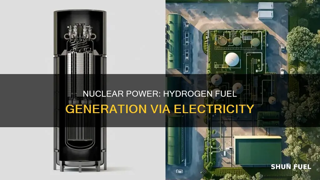 how much hydrogen fuel would a nuclear reactor produce electricity