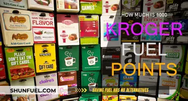 Redeeming 1000 Kroger Fuel Points: What's It Worth?