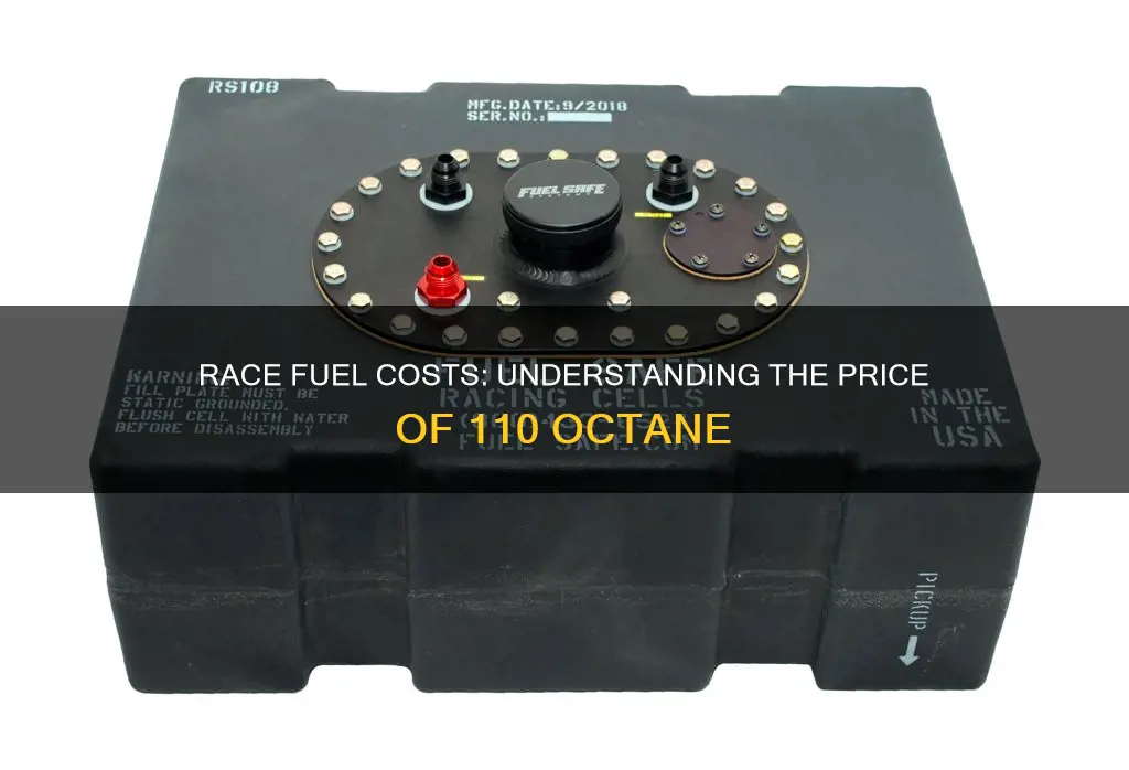 how much is 110 race fuel
