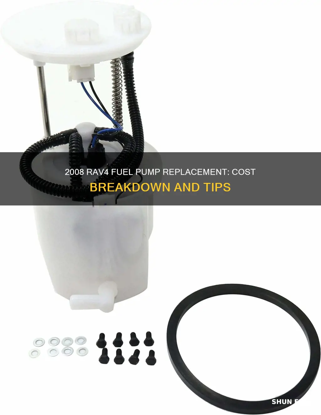 how much is 2008 rav4 fuel pump replacement cost