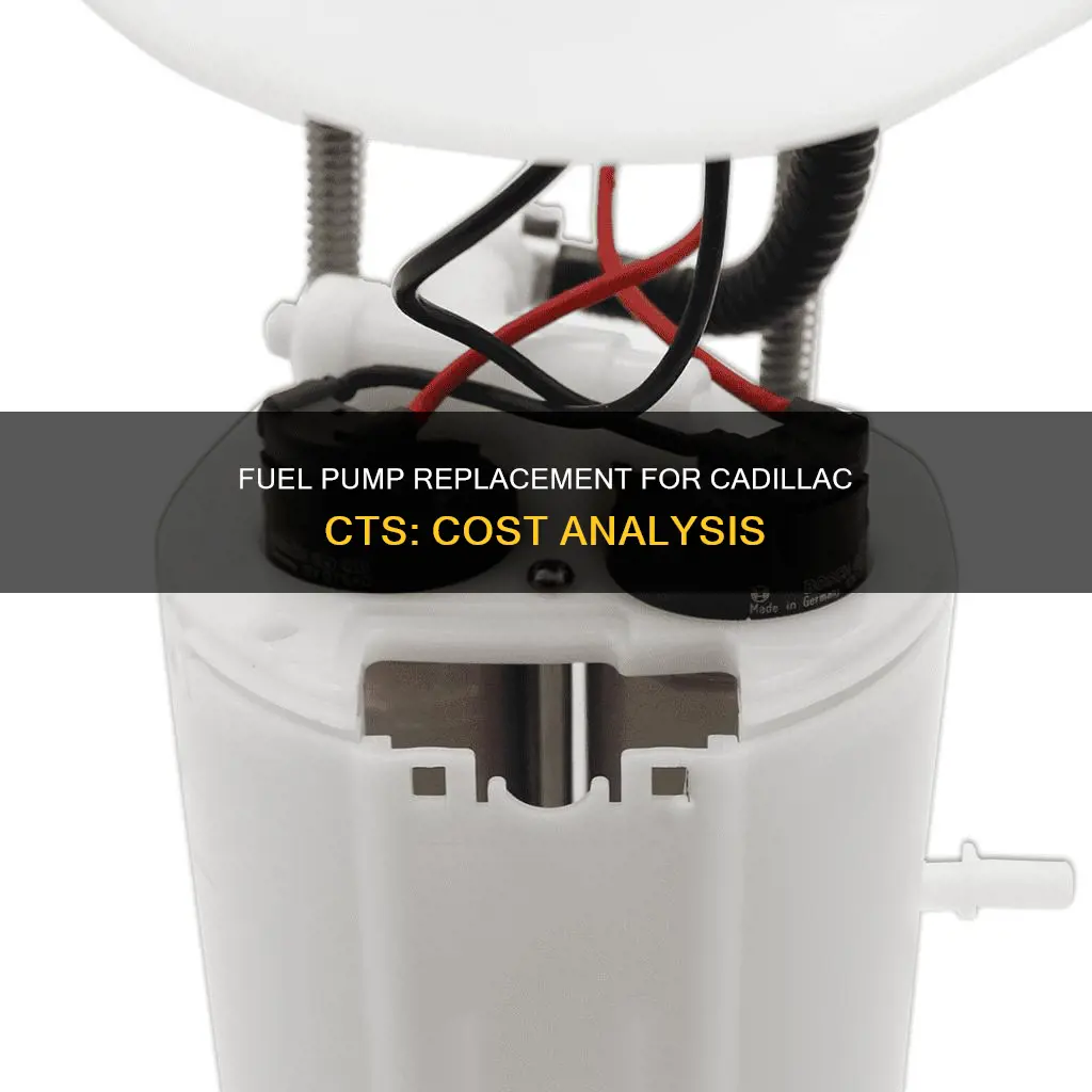 how much is a 2008 cadillac cts fuel pump
