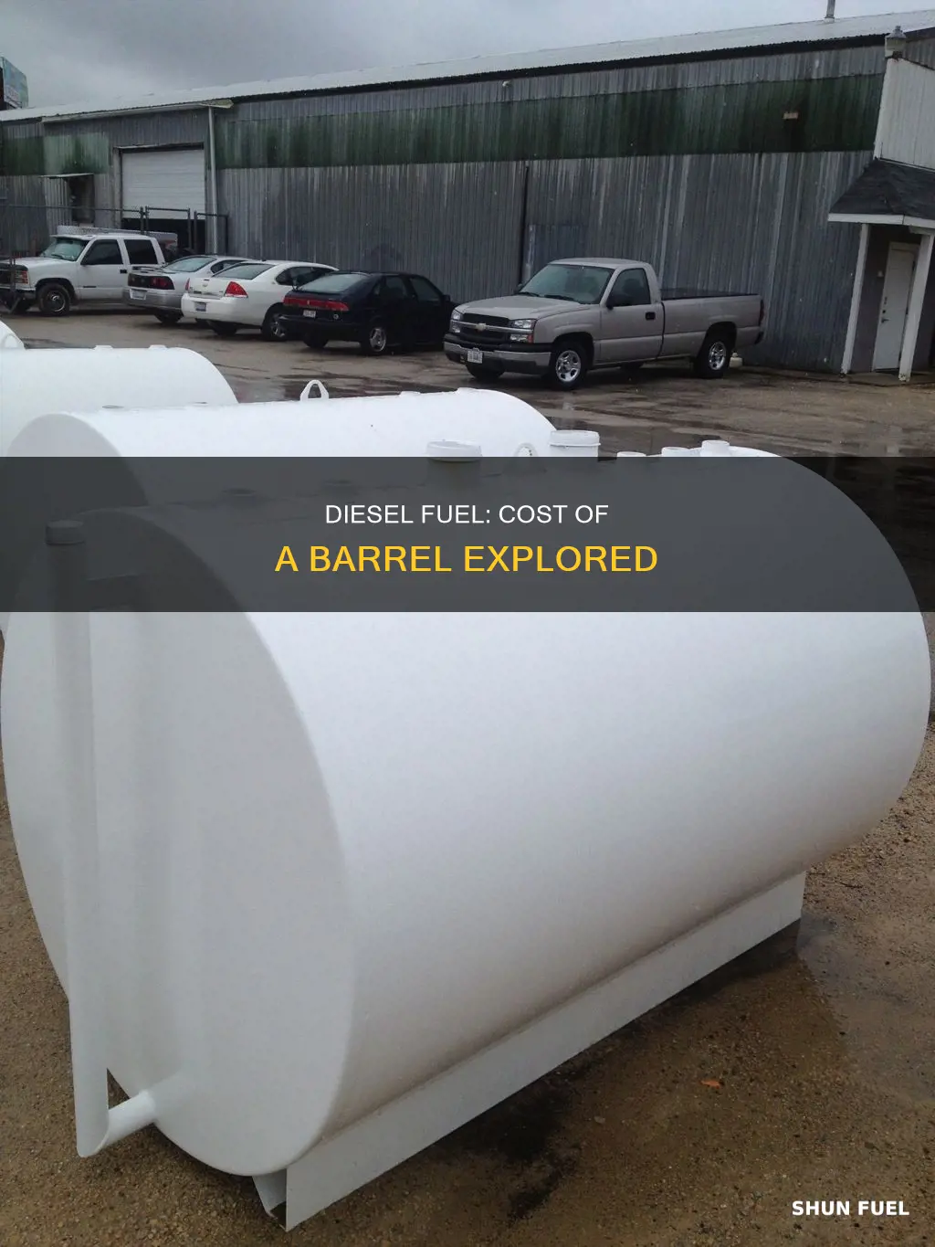 how much is a barrel of diesel fuel
