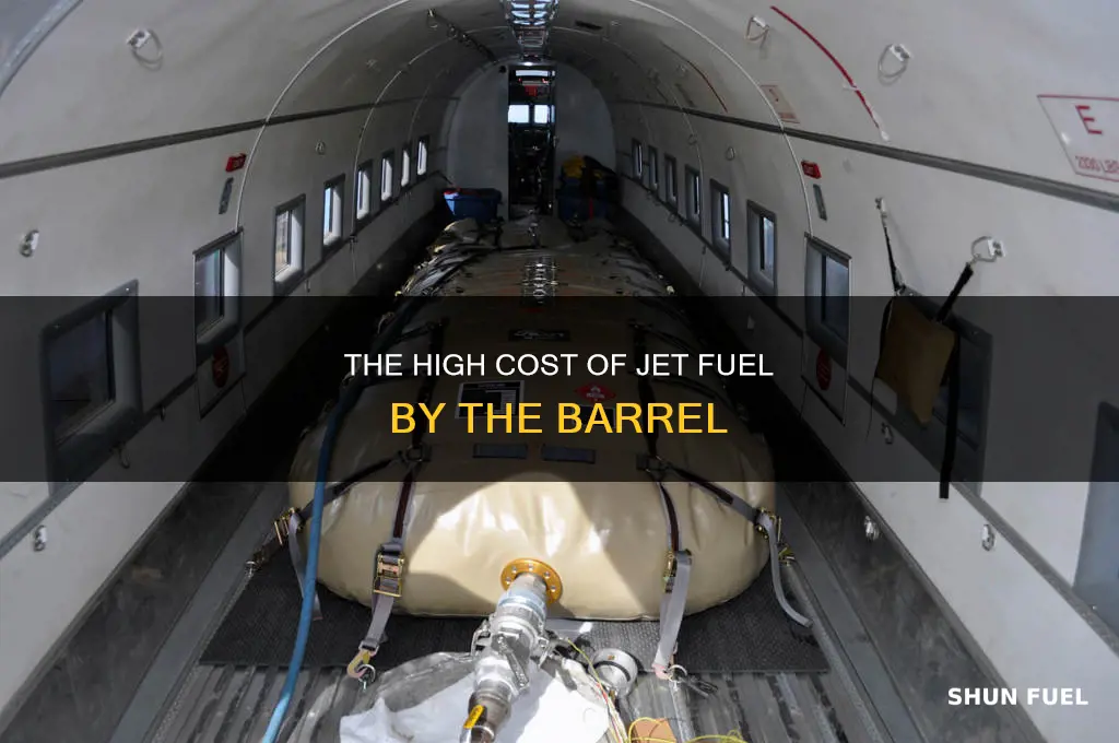 how much is a barrel of jet fuel