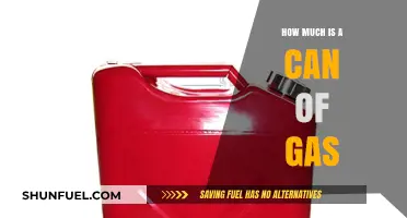 The Rising Cost of Gas: A Single Can's Price