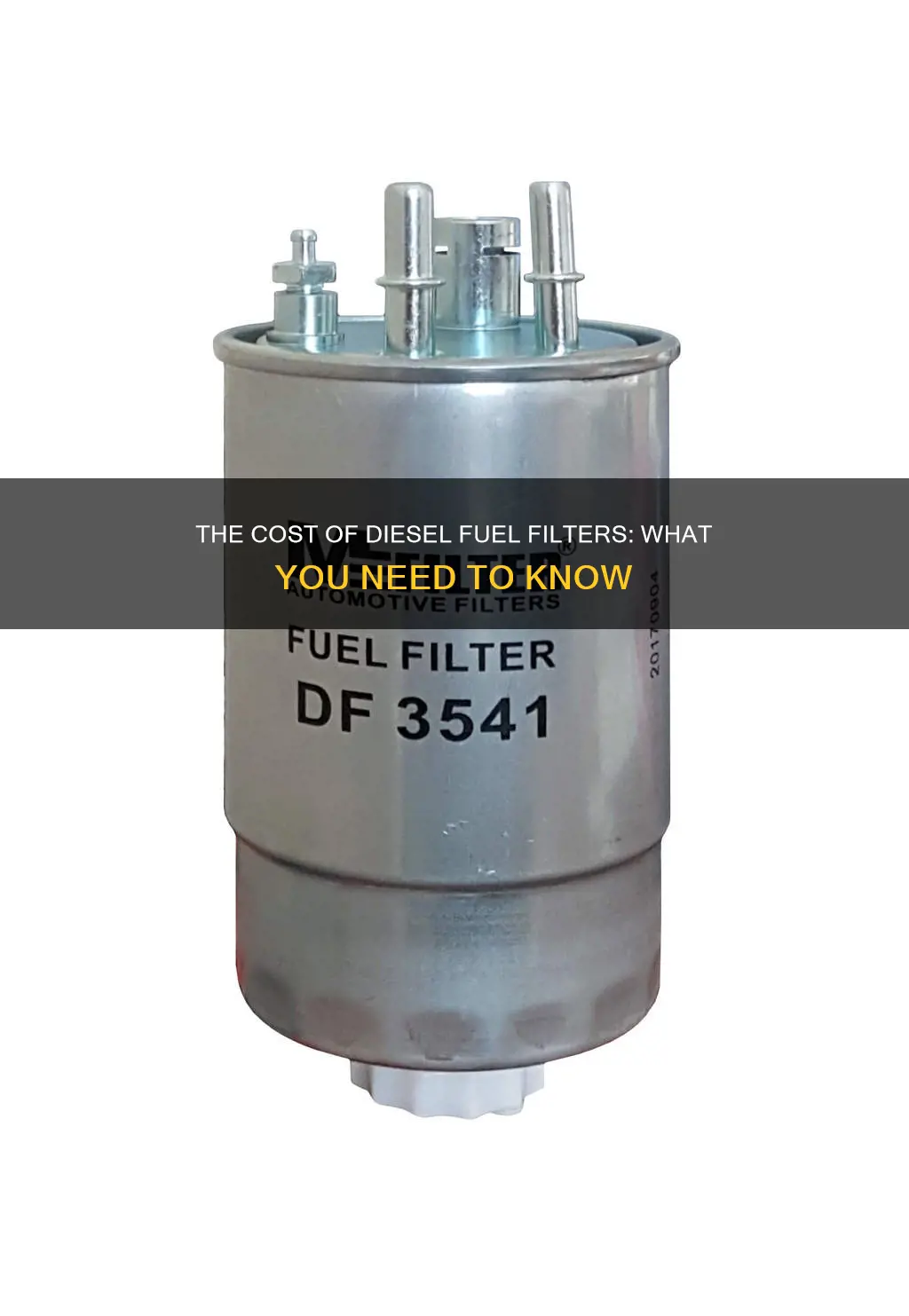 how much is a diesel fuel filter