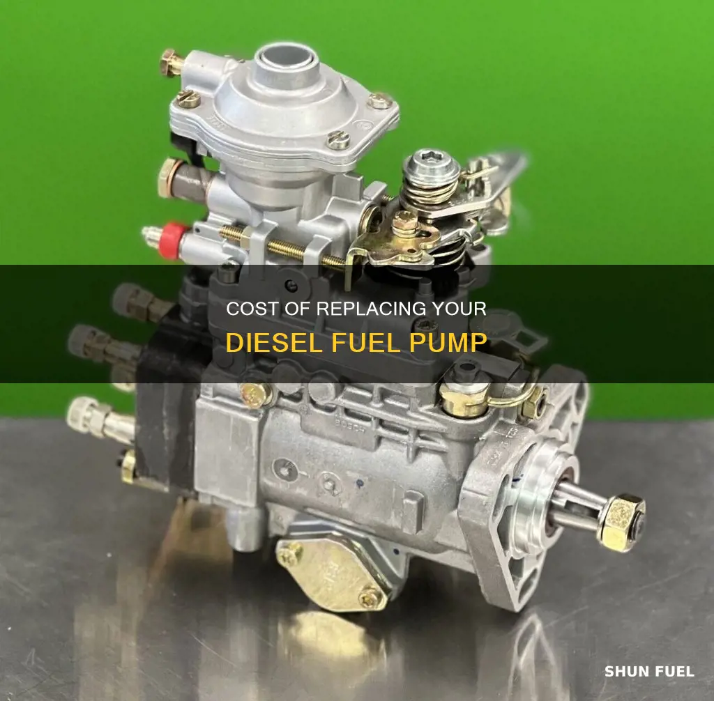how much is a diesel fuel pump