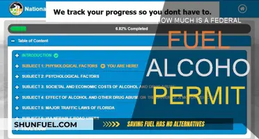 Federal Fuel Alcohol Permit: Cost and Requirements