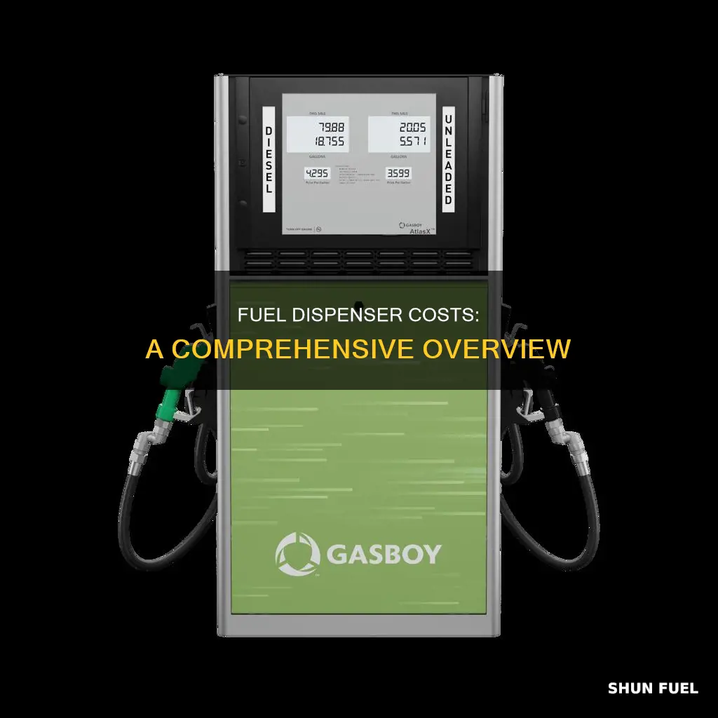 how much is a fuel dispenser