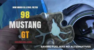Fuel Filter Cost for 98 Mustang GT: How Much?