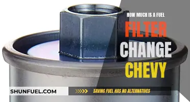 Fuel Filter Change: Chevy Maintenance Costs Explored